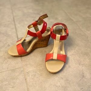 Cute wedge sandals!